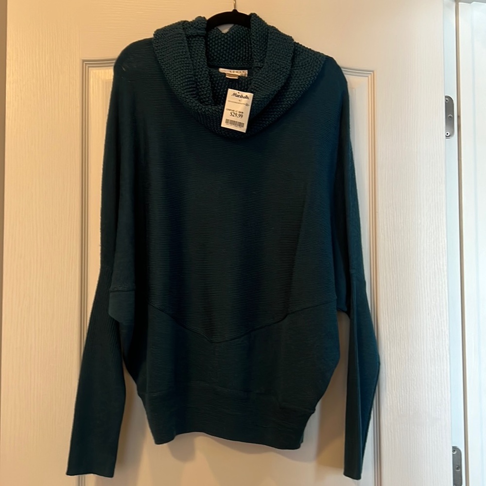 Cowl neck sweater